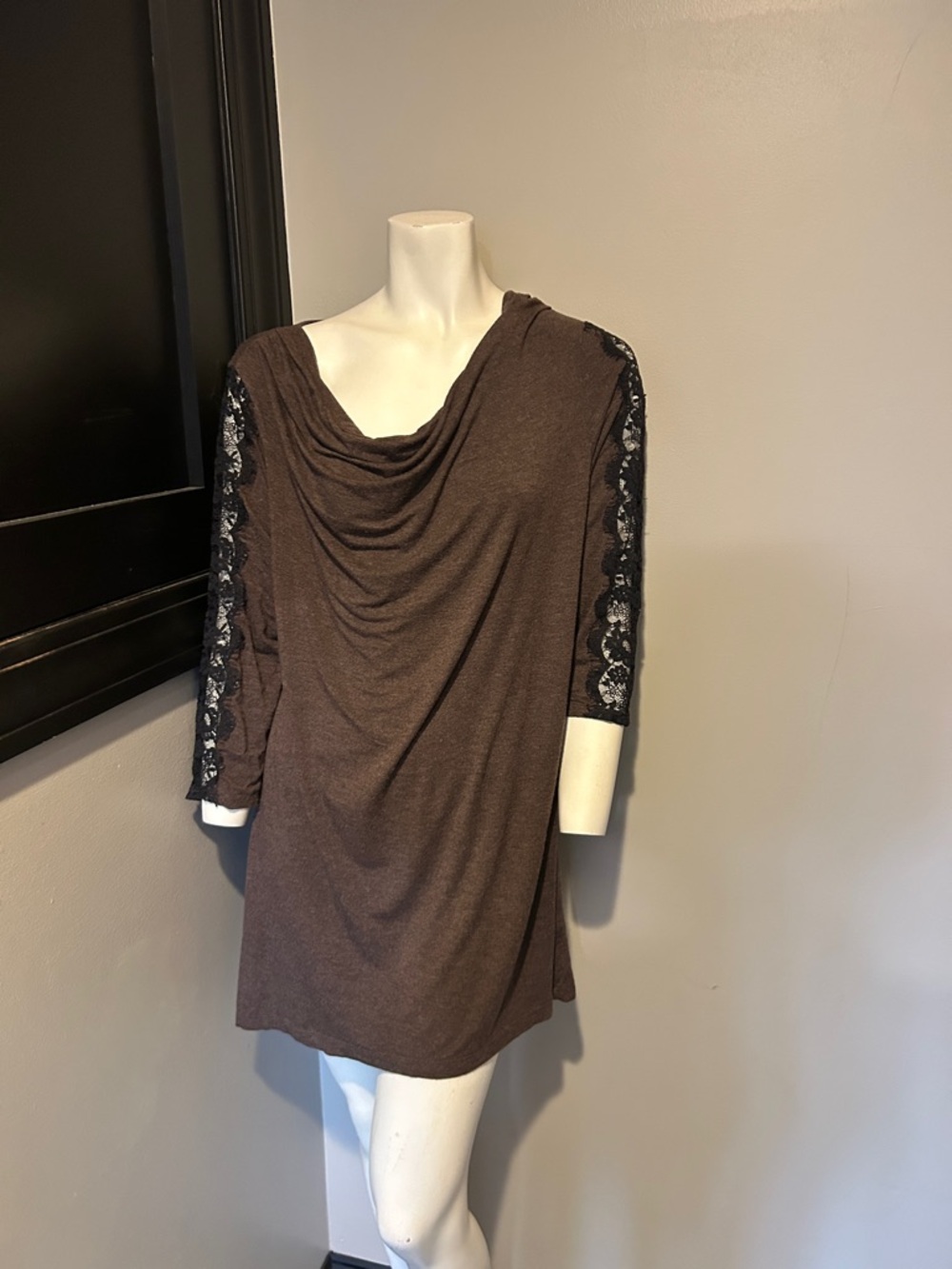 Soma Live.Lounge.Wear. Soft Top in Dark Brown